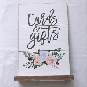 Cards & Gifts wedding sign, bridal shower, baby shower